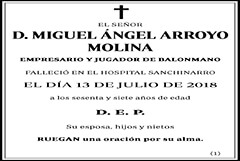 Miguel Ángel Arroyo Molina